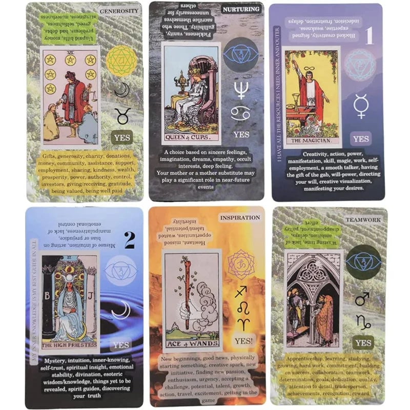 🔥Hot Sale 50% OFF🎁Tarot Cards Set With Meanings