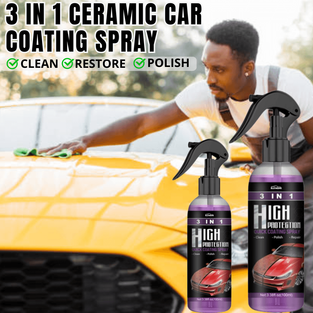 🔥Buy 2 Get 1 Free✨ 3 in 1 High Protection Quick Car Coating Spray