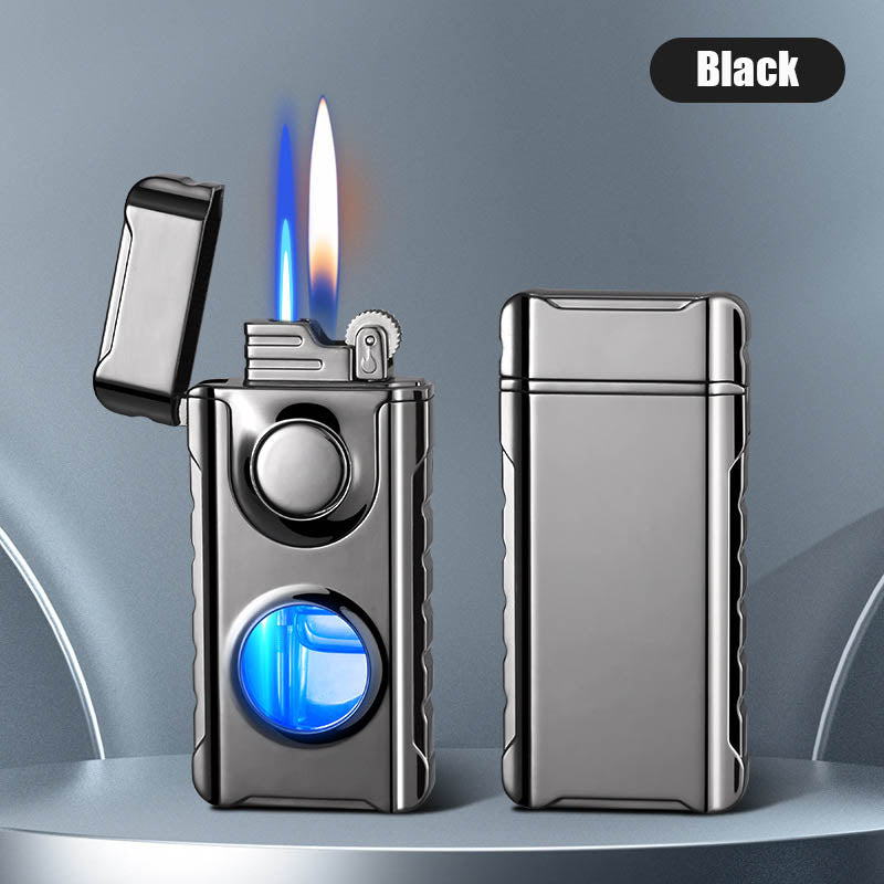 New fashionable double-flame lighter