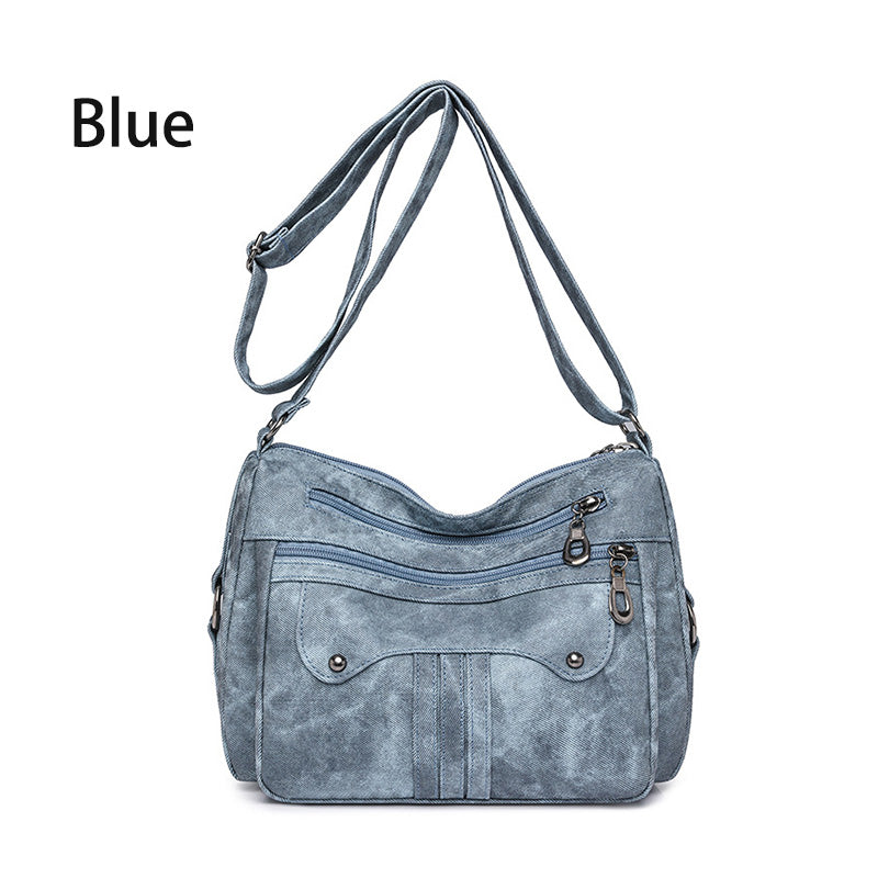 💕Versatile Vintage Large Capacity Shoulder Crossbody Bag👜