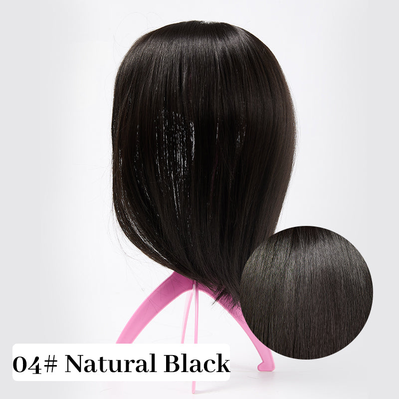 💥Limited Time Big Sale 49% OFF💥 Natural Hair Toppers with Bangs for Women（100% Natural Real Hair）