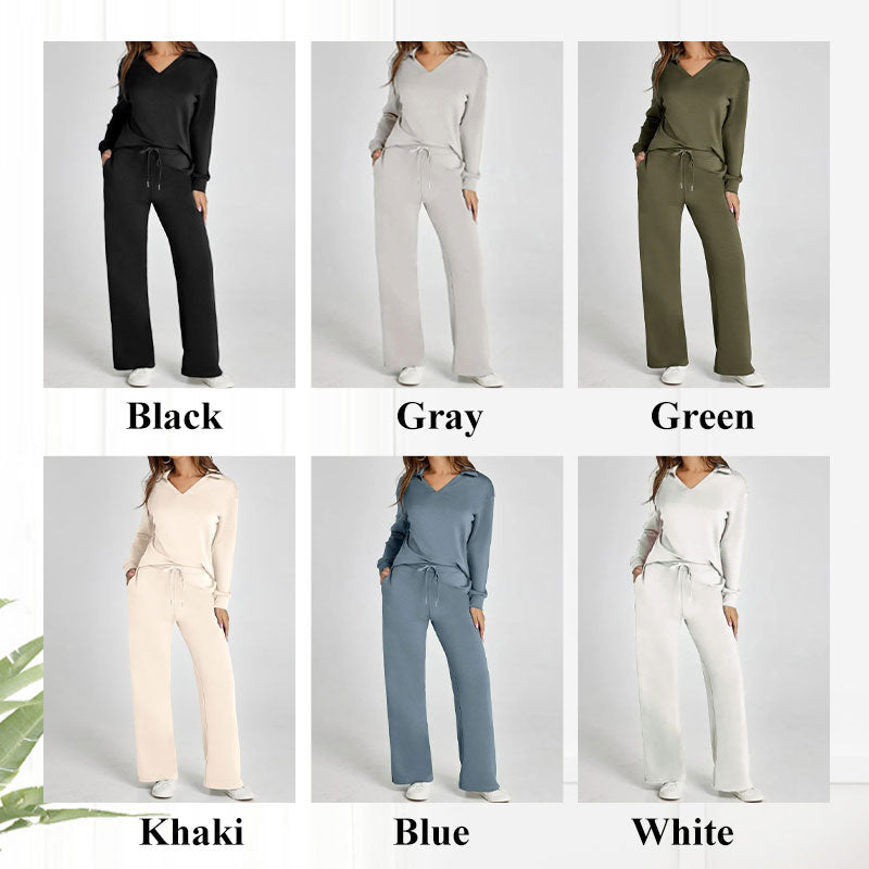 🔥Women's 2 Piece Sets Outfits Casual Long Sleeve Sweatsuits Sets