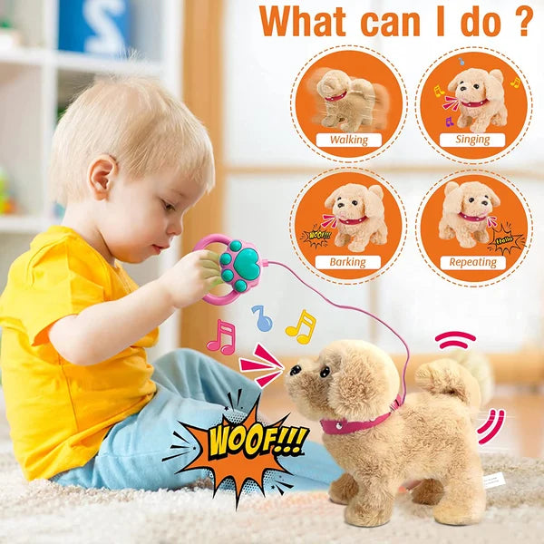 🎁Gift Idea Hot sale 50% OFF🔥Plush Puppy Toy Electronic Interactive Pet Dog🐶