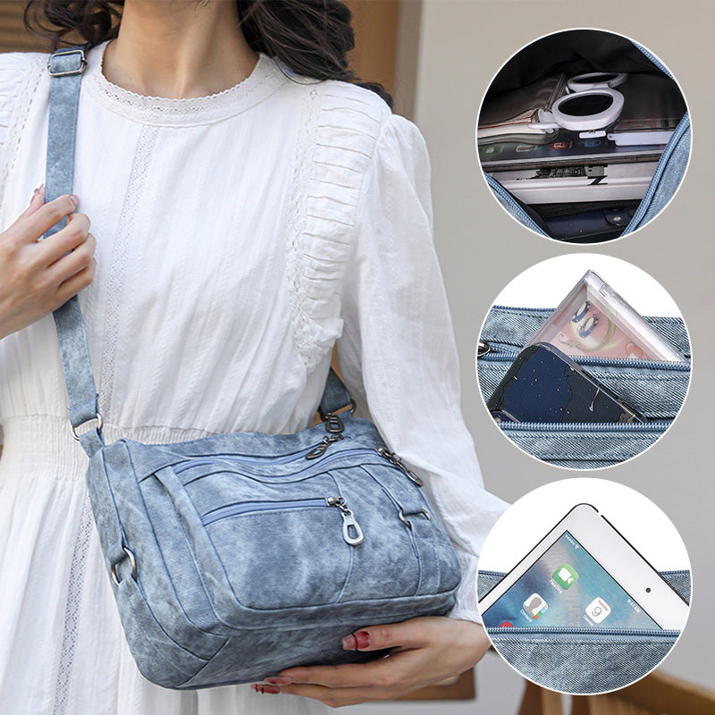 💕Versatile Vintage Large Capacity Shoulder Crossbody Bag👜