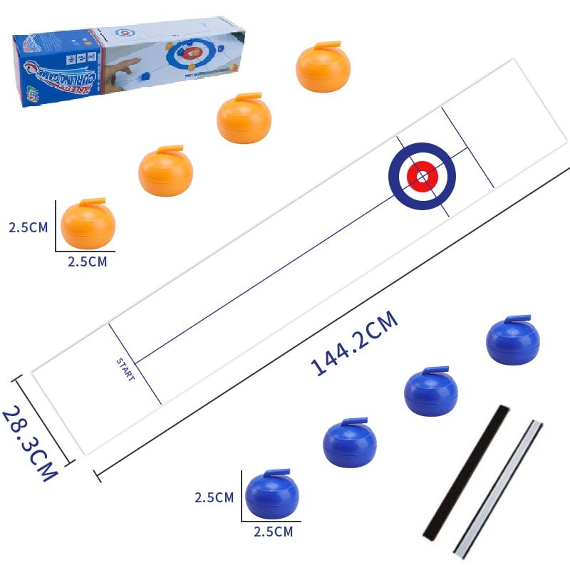 🎅Xmas Hot Sales  🔥 New Tabletop Family Curling Game