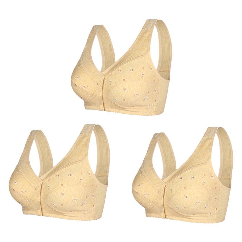 🔥Last day to buy 1 get 2 free🔥Design for Senior bra in cotton with front closure