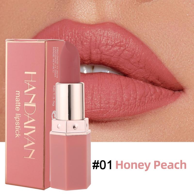 6 Colors Deep Moisturizing Matte Lipstick