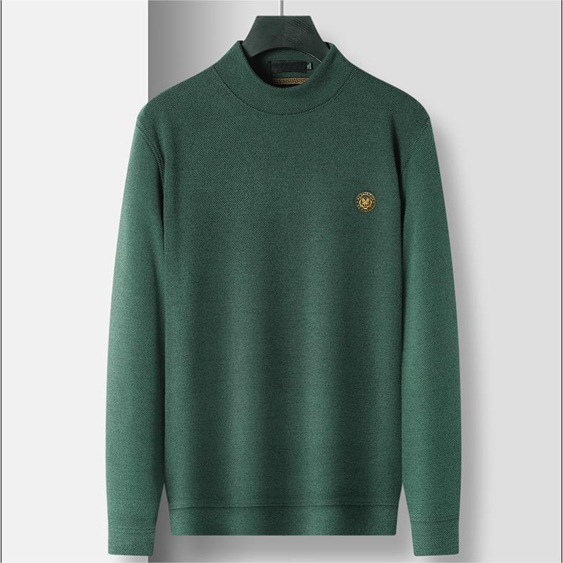 Men's Thickened Mock Neck Warm Solid Sweatshirt（50% OFF）