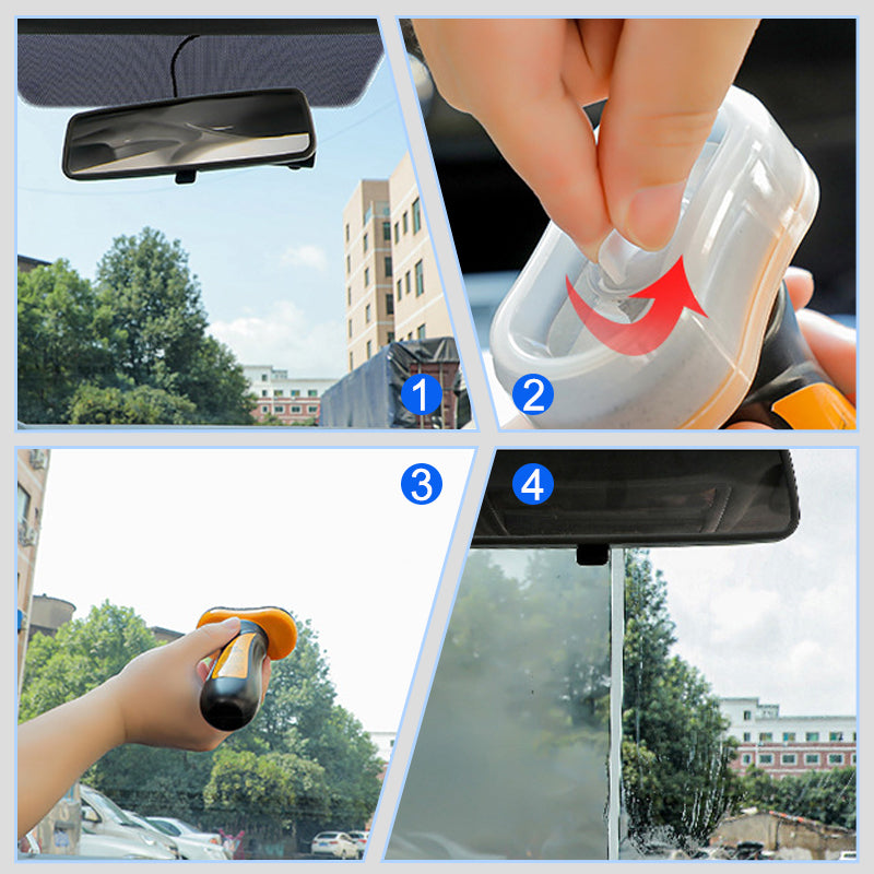 Auto Glass Agent for Cleaner View with Applicator