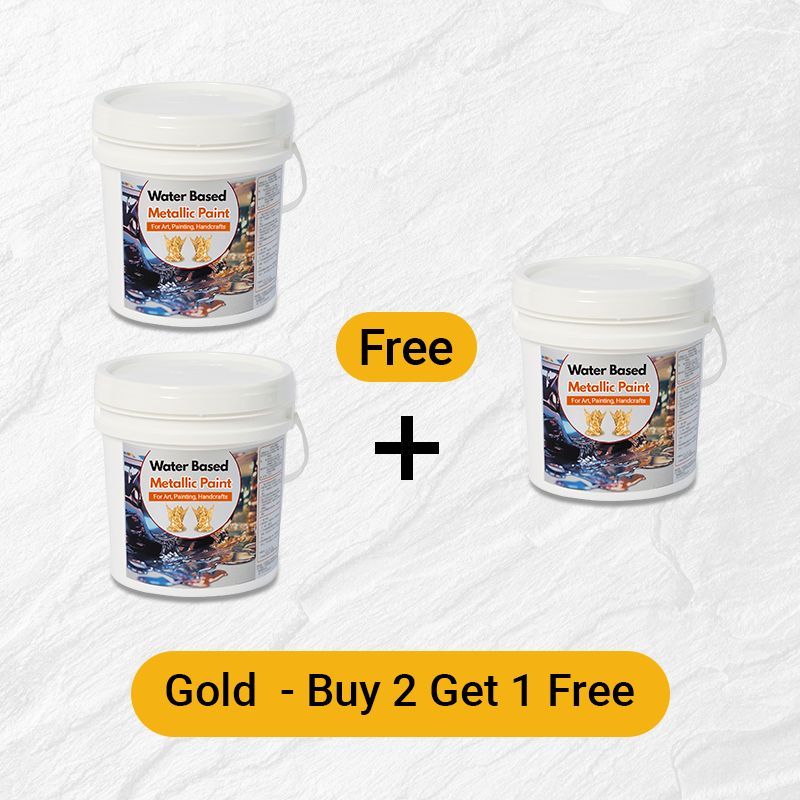 🔥Buy 3 Get 2 Free🪙Water Based Gold Leaf Paint For Art, Painting, Handcrafts