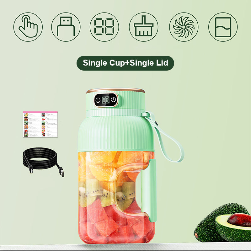 🔥Summer Hot Sale ❄️Multifunctional Portable Juicer Cup With Digital Display