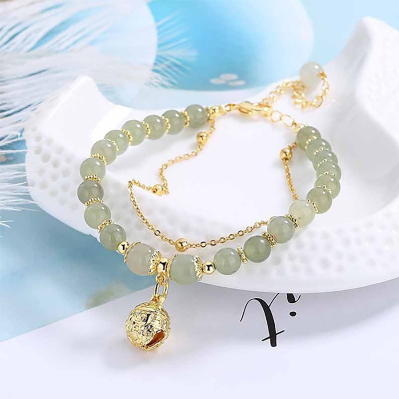 🎅🎁Ideal Gift - Elegant Faux Jade Bracelet