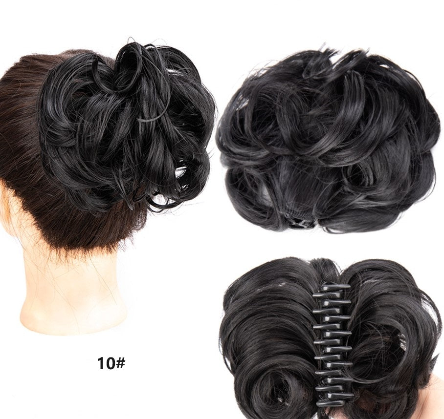 💥Hot Sale🍃Claw Clip Wig for Natural Hair Bun🔥Buy 2 Get 1 Free (3 Pcs)