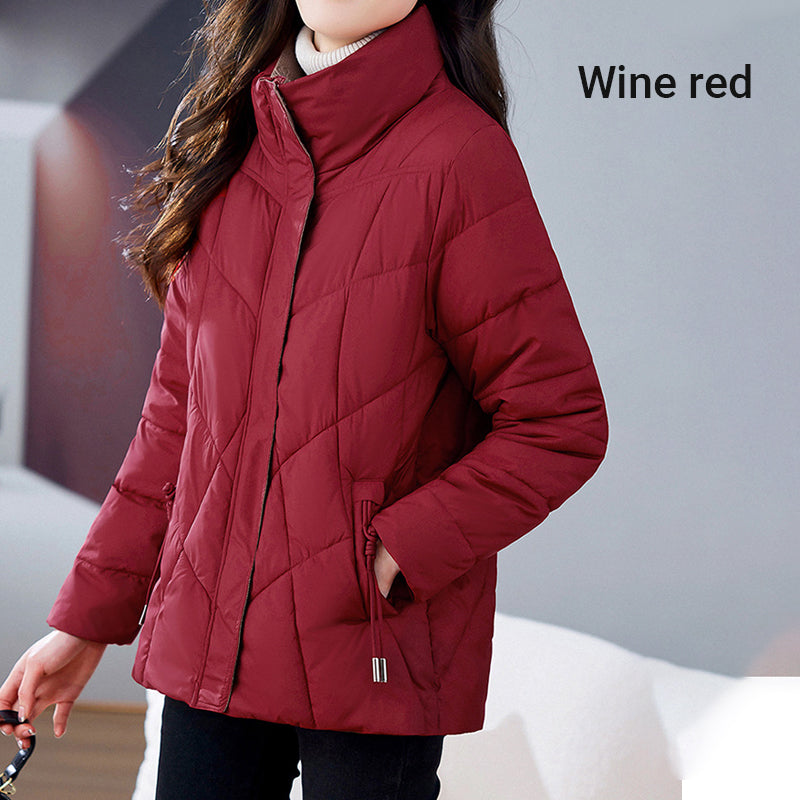 Women's Stand Collar Winter Quilted Jacket