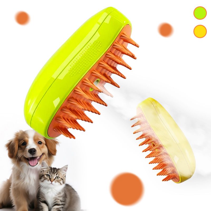 Anti-splashing Cat Brush with Steam Spray - Great Gift