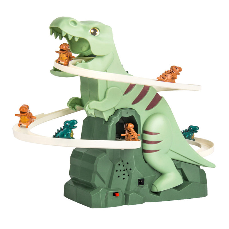 🦖Electric Dinosaur Chase Race Track Playset