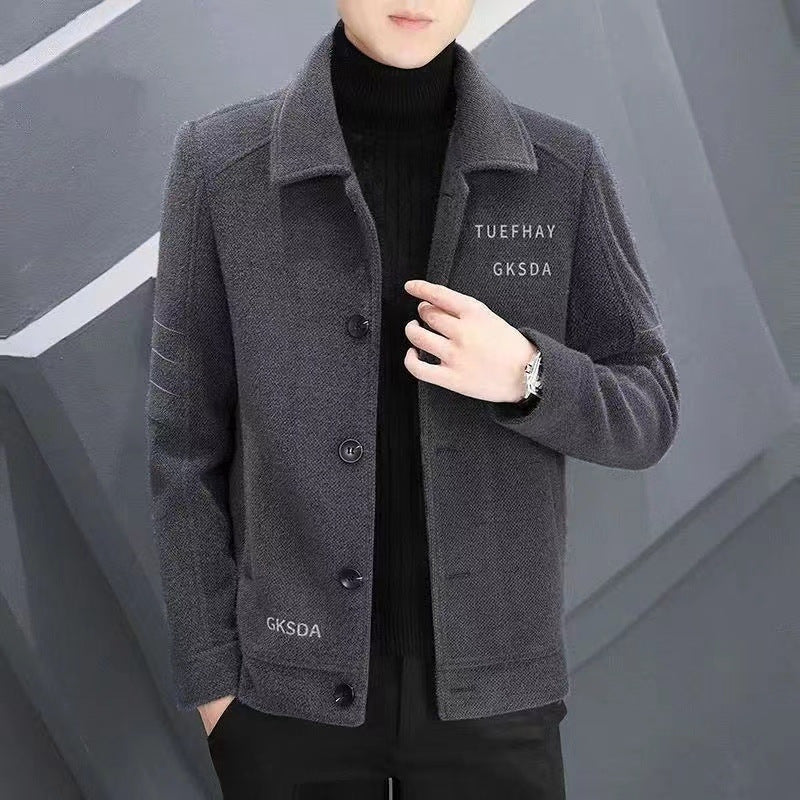 🎊Christmas sale - 50% Off🎊Men's Classic Warm Up Button Jacket