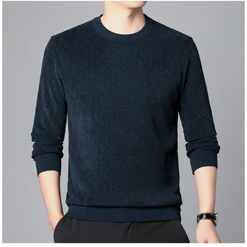 👔New Thickened Men's Crew Neck Sweater For This Winter~