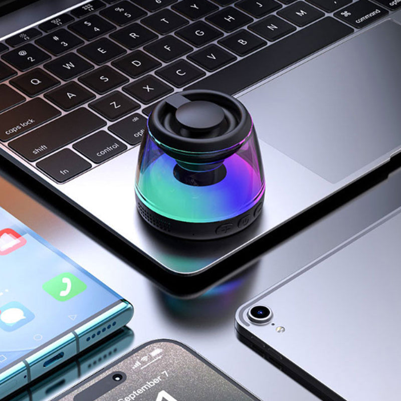 Magnetic Mini Bluetooth Speaker with RGB Light