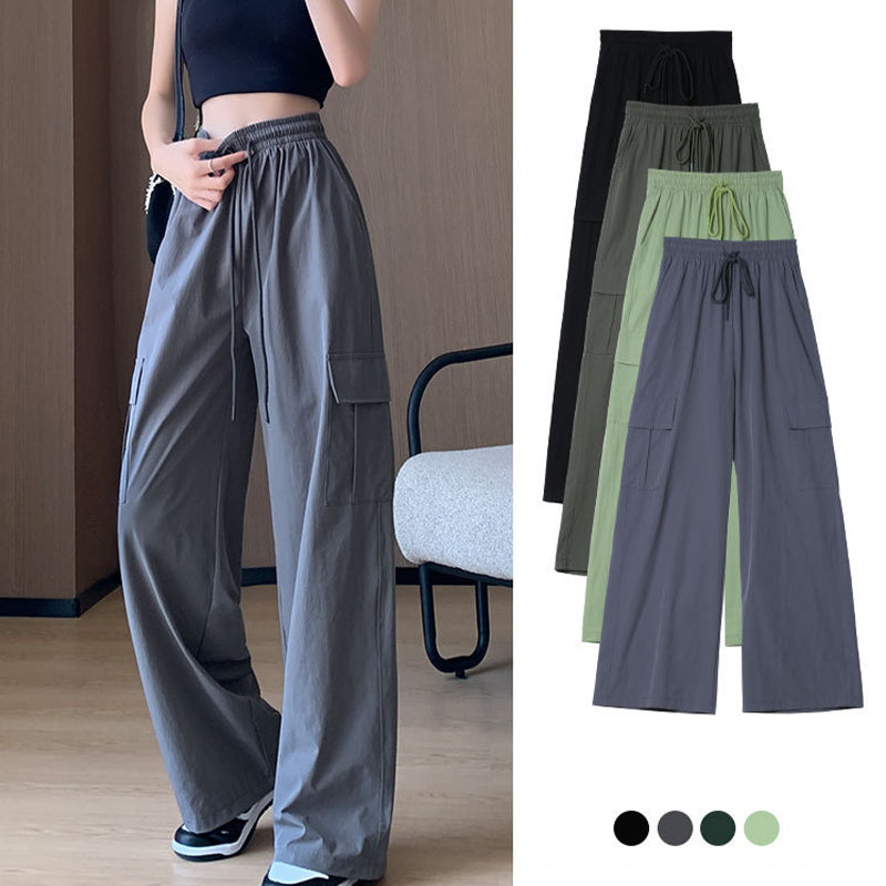 🔥Hot sale 🔥Women's Lightweight Wide-Leg Utility Pants