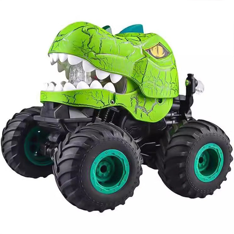 Remote Control Dinosaur Car Set for Kids