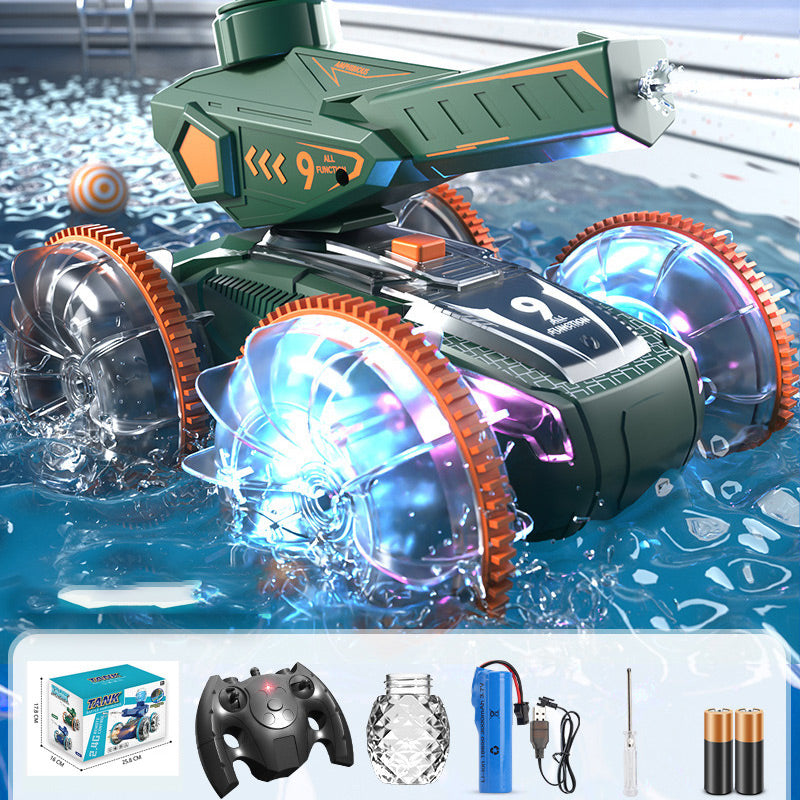 Remote Control Car Boat with LED Lights