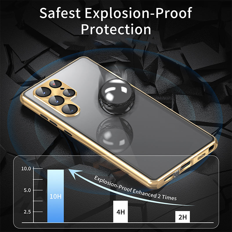 Magnetic All-Inclusive Anti-Peek Phone Case for Samsung S23/24