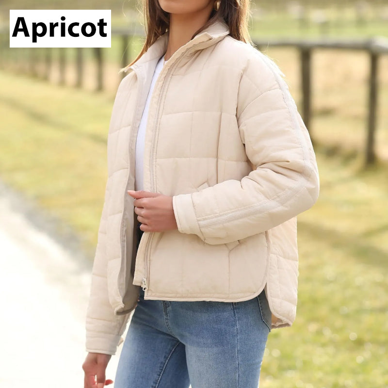 Women's Oversized Quilted Lightweight Down Jacket