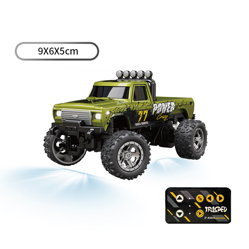 Alloy LED Lights Remote Control Car Model