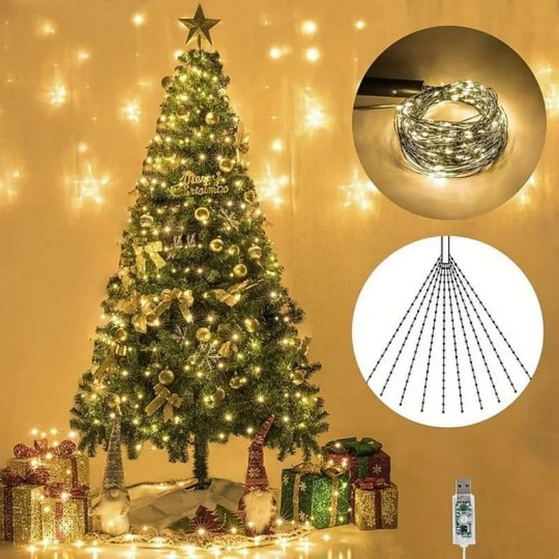 🎄Christmas Promotion 50% OFF🎅✨Christmas LED Firefly Twinkle Bunch Lights