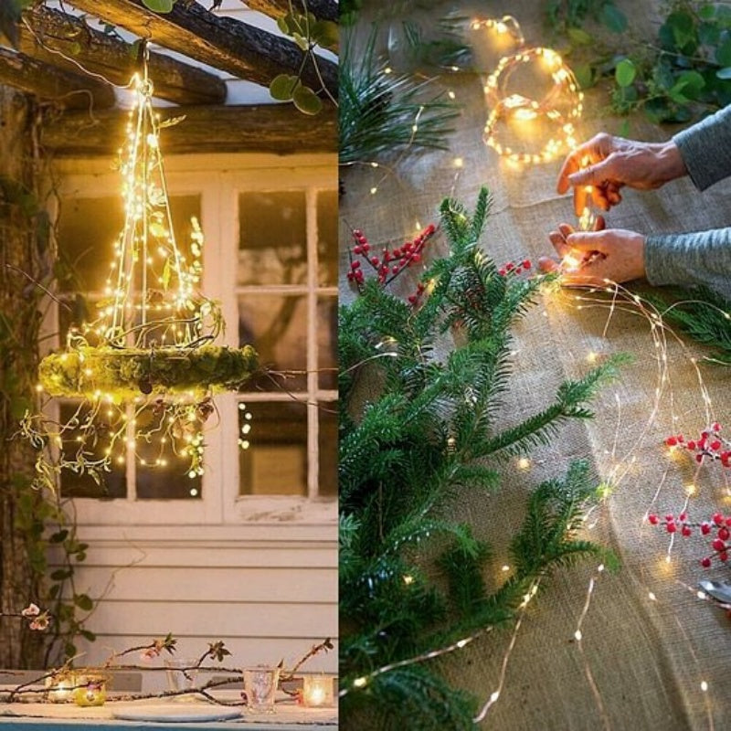 🎄Christmas Promotion 50% OFF🎅✨Christmas LED Firefly Twinkle Bunch Lights