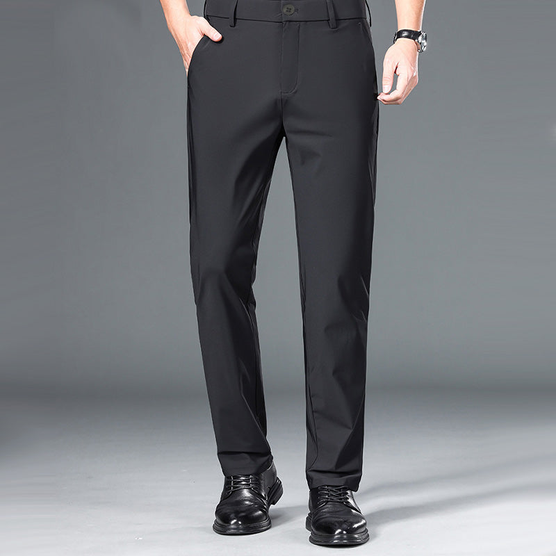 Men's Stretch Straight Leg Suit Pants