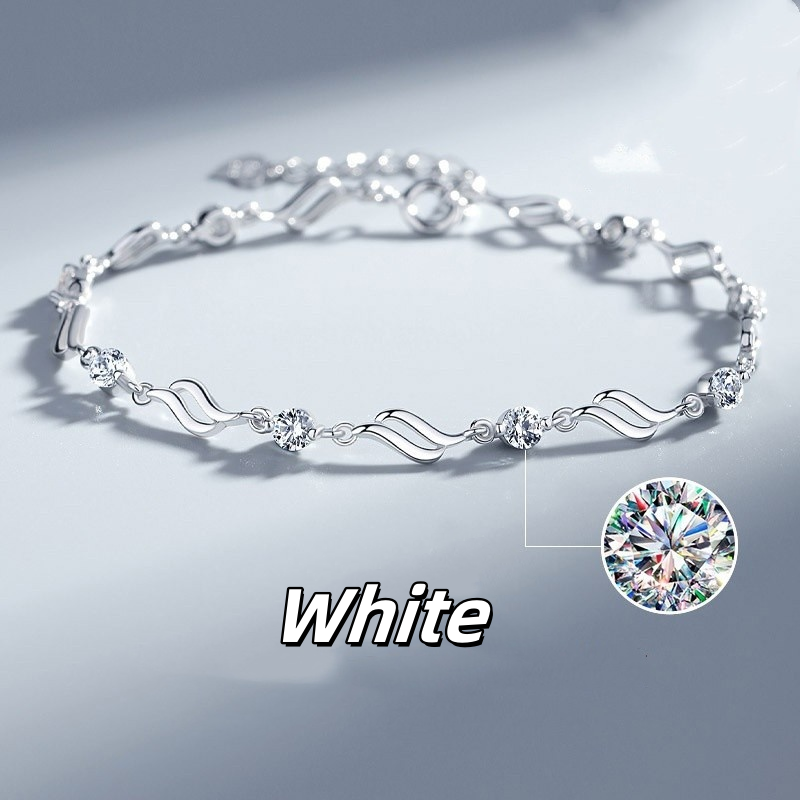 Wave Exquisite Romantic Adjustable Zirconia Bracelet