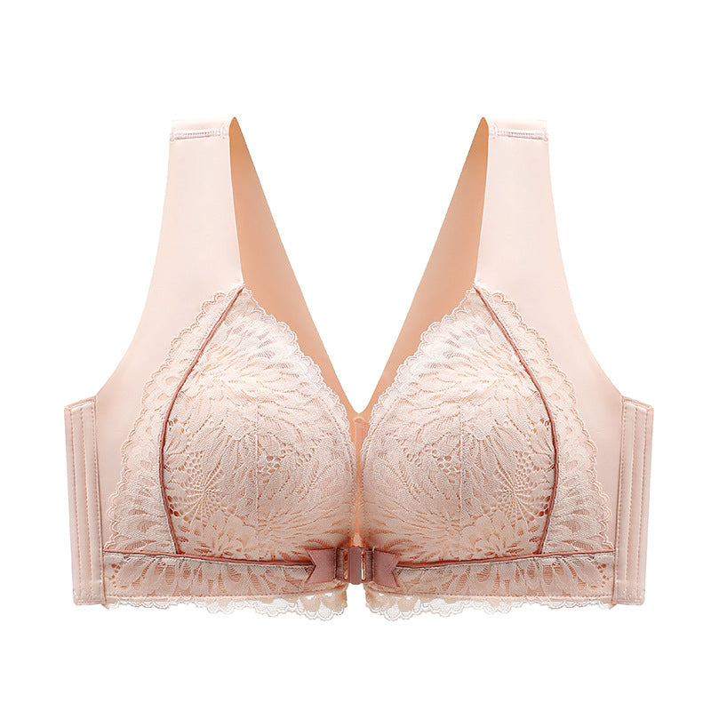 💥New Year Hot Sale 49% OFF💥Front-Clasp Lace Bra with Lift and Anti-Sagging Design