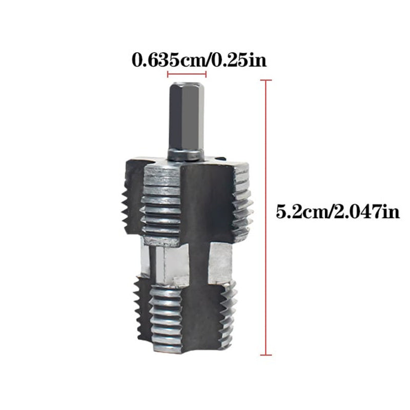 20/25mm Pipe Tap for PPR PPE with Hex Shank（50% OFF）