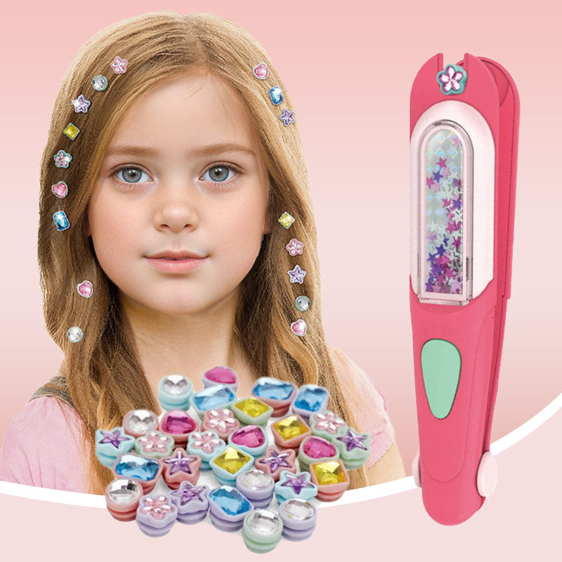 DIY Creative Temporary Hair Color and Sparkle Tool for Kids