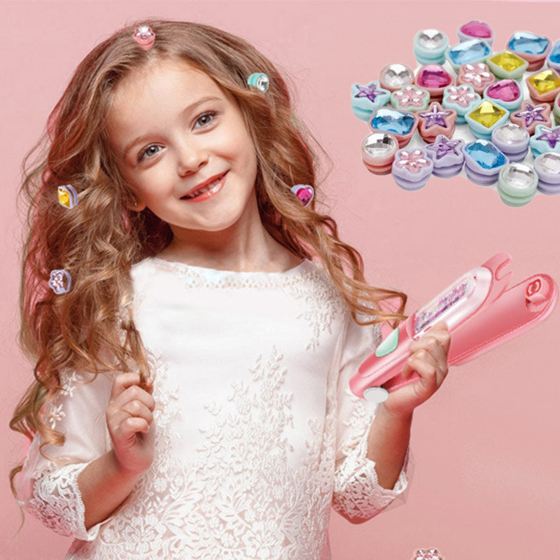 DIY Creative Temporary Hair Color and Sparkle Tool for Kids