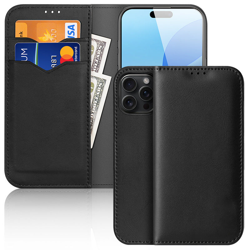 Portable Dual Card Wallet Flip Phone