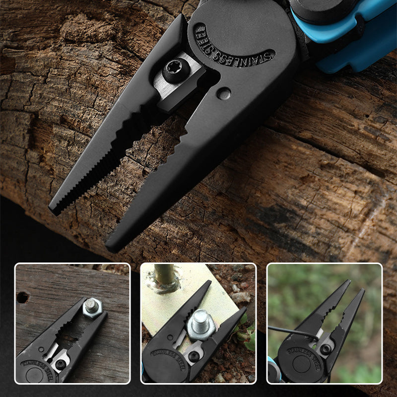 🔥 Home Essentials 🔥 Portable Folding Multifunctional Stainless Steel Pliers