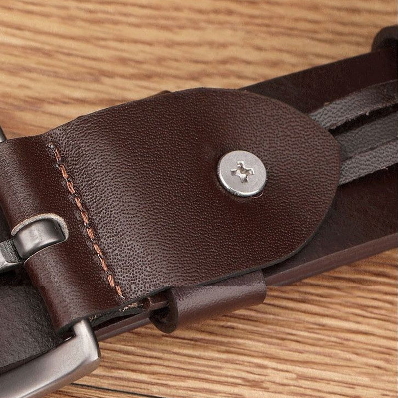 Men's Adjustable PU Leather Fashion Belt