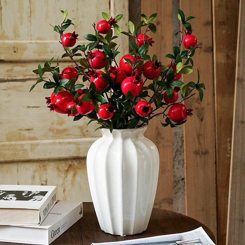 Pomegranate Branches Decoration for Vase