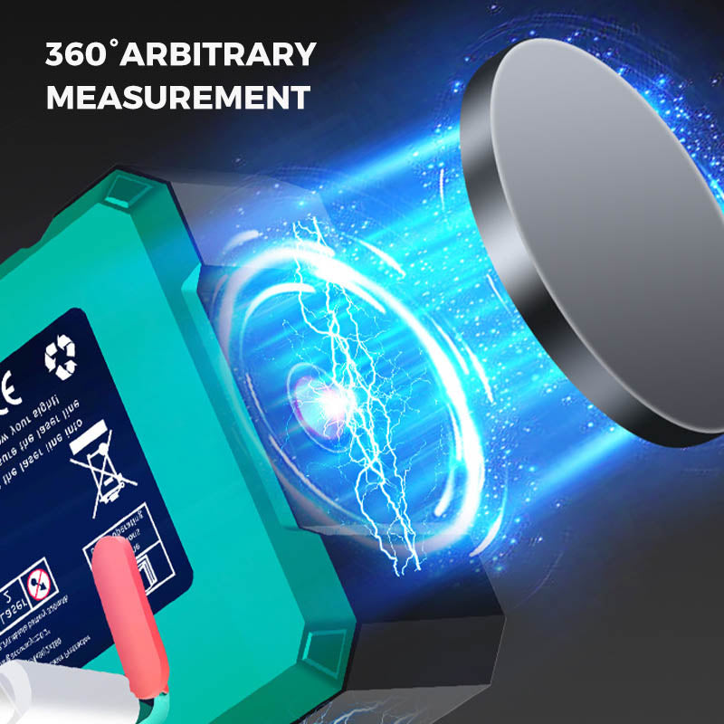 Magnetic Digital Angle Finder with Electronic Laser