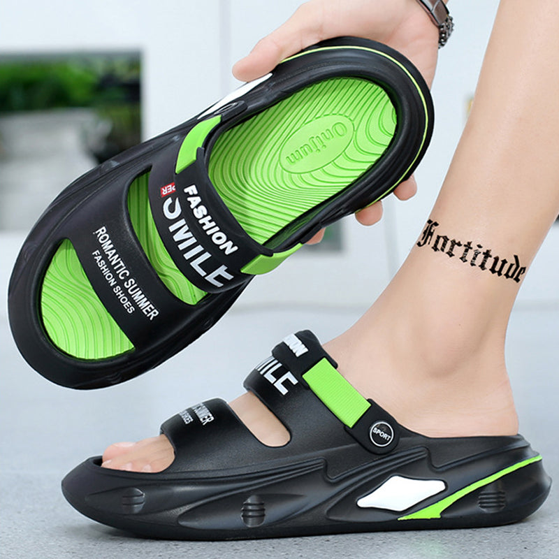 Chunky Padded Sandals With A Swell-like Grip