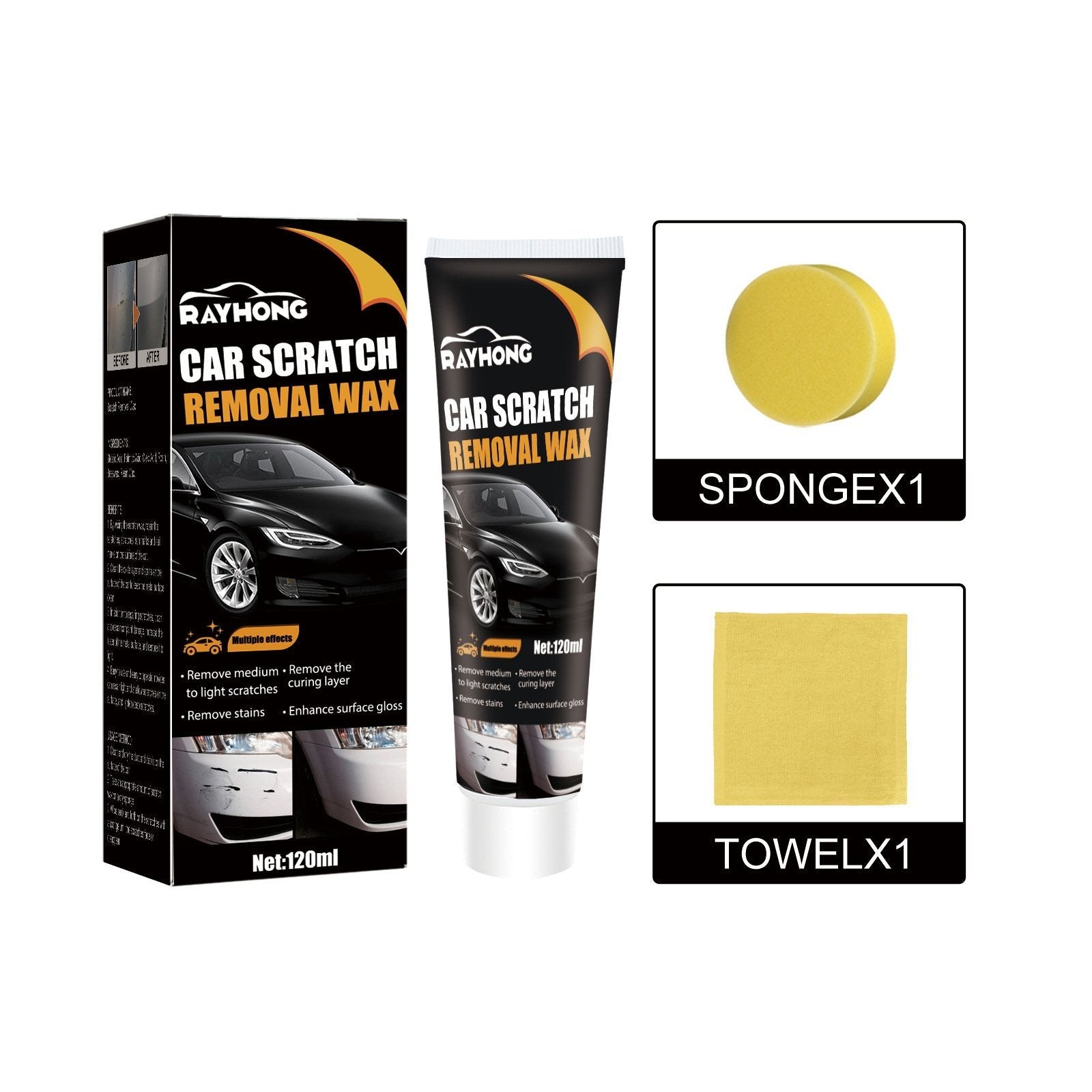 🔥Last Day 49% OFF🔥Car scratch repair wax🧨A must-have brand new car